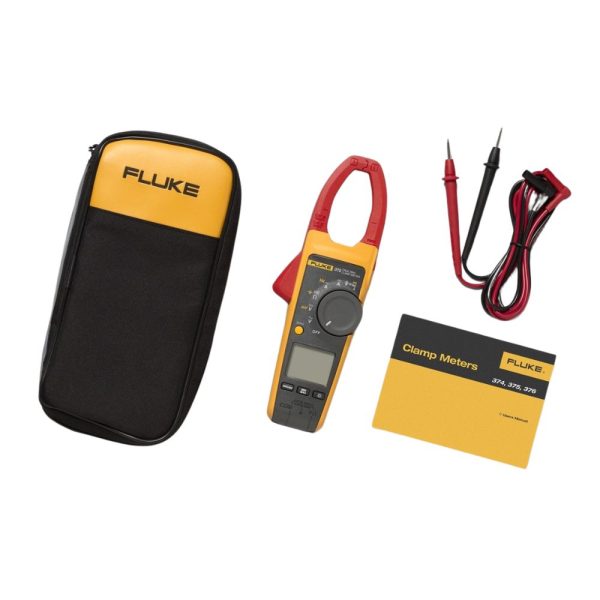 Ampe kìm đo dòng AC/DC Fluke 375 True-RMS, Ampe kìm Fluke 375 True RMS đo điện AC/DC, Fluke-375 True RMS AC/DC Clamp Meter