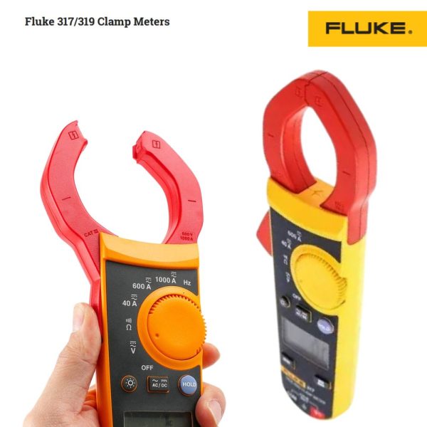 Ampe kìm FLUKE 319 True RMS đo dòng AC/DC (1000A / 600V), Đồng hồ ampe kìm điện tử FLUKE-319 True-RMS, Fluke 319 True-RMS Clamp Meters