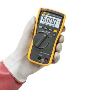 Đồng hồ vạn năng FLUKE 113 True-RMS đo điện áp thấp AC/DC, Đồng hồ VOM đo điện áp AC/DC FLUKE 113 True RMS, Fluke 113 Utility Multimeter