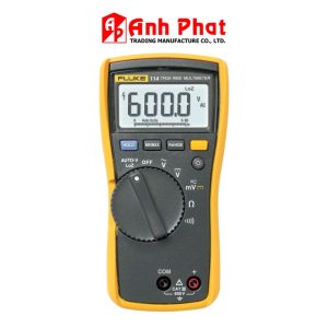 Đồng hồ vạn năng FLUKE 114 True-RMS kiểm tra điện áp AC/DC, Đồng hồ VOM đo điện áp AC/DC FLUKE 114 True RMS, Fluke 114 Electrical Digital Multimeter