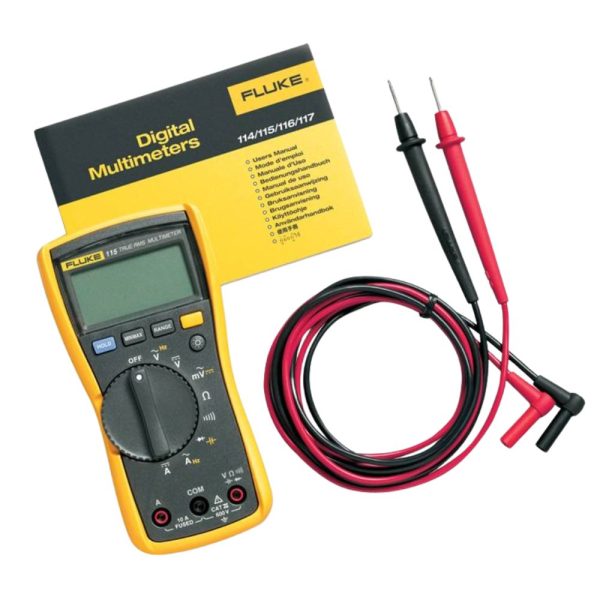 Đồng hồ vạn năng FLUKE 115 True-RMS đo dòng AC/DC Đồng hồ vạn năng Fluke 115 True-RMS đo dòng AC/DC, Đồng hồ vạn năng dành cho kỹ thuật viên bảo trì hiện trường Fluke-115, Fluke 115 Field Service Technicians Multimeter