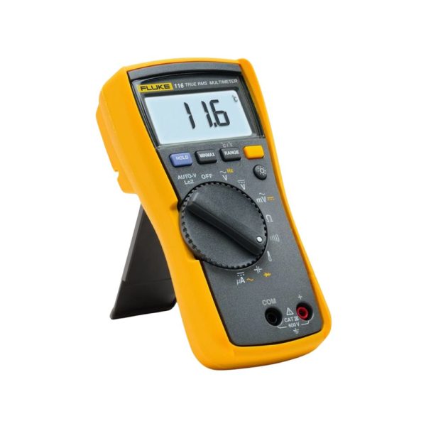 Đồng hồ vạn năng FLUKE 116 True-RMS đo nhiệt độ, microampe Đồng hồ vạn năng Fluke 116 True-RMS HVAC đo nhiệt độ và microampe, Đồng hồ VOM đo điện AC FLUKE-116 HVAC True RMS, Fluke 116 HVAC Multimeter with Temperature and Microamps