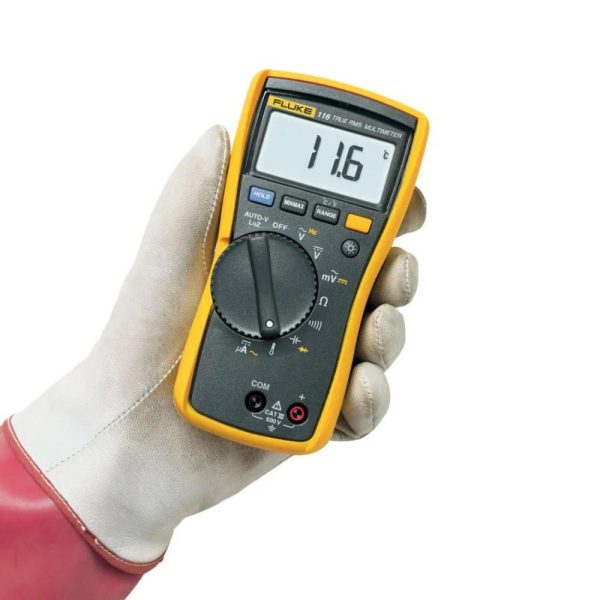 Đồng hồ vạn năng FLUKE 116 True-RMS đo nhiệt độ, microampe Đồng hồ vạn năng Fluke 116 True-RMS HVAC đo nhiệt độ và microampe, Đồng hồ VOM đo điện AC FLUKE-116 HVAC True RMS, Fluke 116 HVAC Multimeter with Temperature and Microamps