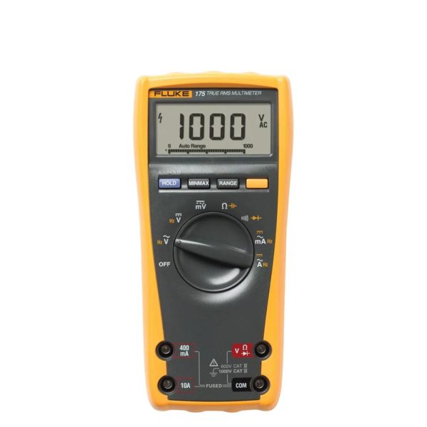 Đồng hồ vạn năng FLUKE 175 True-RMS đo dòng AC/DC, Đồng hồ vạn năng hiệu dụng thực Fluke-175 đo điện AC/DC, Fluke 175 True RMS Digital Multimeter