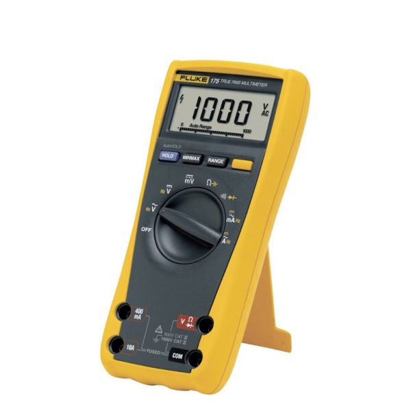 Đồng hồ vạn năng FLUKE 175 True-RMS đo dòng AC/DC, Đồng hồ vạn năng hiệu dụng thực Fluke-175 đo điện AC/DC, Fluke 175 True RMS Digital Multimeter