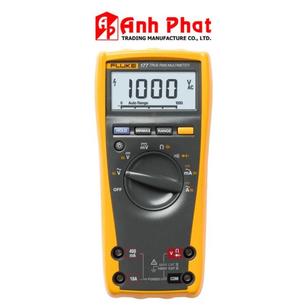 Đồng hồ vạn năng FLUKE 177 True-RMS đo dòng AC/DC, đồng hồ vạn năng điện tử đo điện AC/DC FLUKE-177 True RMS, Fluke 177 True-RMS Digital Multimeter