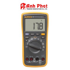 Đồng hồ vạn năng FLUKE 17B Plus (Fluke 17B+) tích hợp đo nhiệt độ và tần số, Đồng hồ VOM FLUKE 17B-Plus đo dòng AC/DC (Fluke 17 B+), Fluke 17B+ Digital Multimeter