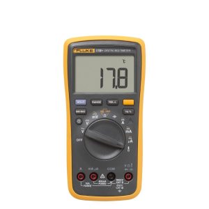 Đồng hồ vạn năng FLUKE 17B Plus (Fluke 17B+) tích hợp đo nhiệt độ và tần số, Đồng hồ VOM FLUKE 17B-Plus đo dòng AC/DC (Fluke 17 B+), Fluke 17B+ Digital Multimeter