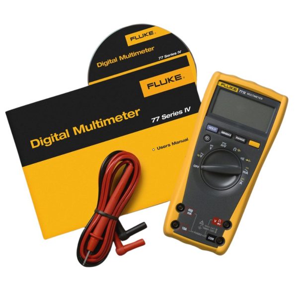 Đồng hồ vạn năng điện tử Fluke 77 IV đo dòng AC/DC, đồng hồ VOM Fluke 77 IV đo điện AC/DC,