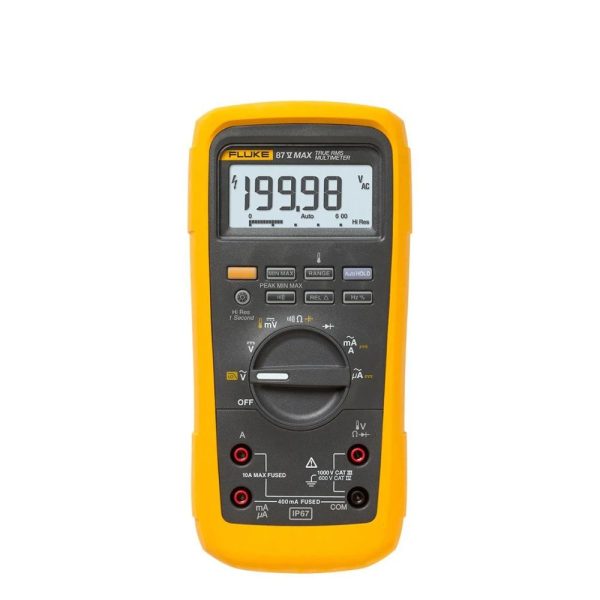 đồng hồ vạn năng FLUKE 87V MAX True-RMS đo dòng AC/DC, đồng hồ đo VOM FLUKE 87-V MAX (Fluke 87-5 Max), Fluke 87V Max True-RMS Digital Multimeter