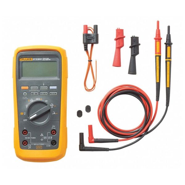 đồng hồ vạn năng FLUKE 87V MAX True-RMS đo dòng AC/DC, đồng hồ đo VOM FLUKE 87-V MAX (Fluke 87-5 Max), Fluke 87V Max True-RMS Digital Multimeter