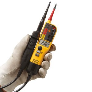 Máy đo điện áp và kiểm tra thông mạch Fluke T150, Máy kiểm tra điện áp và tính liên tục hai cực Fluke T150, Fluke-T150 Two-pole Voltage and Continuity Electrical Tester