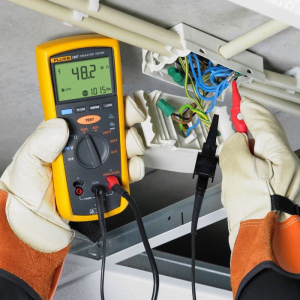 Máy đo điện trở cách điện Fluke 1507 Insulation Tester, Đồng hồ đo điện trở cách điện Fluke-1507, FLUKE 1507 Digital Insulation Resistance Tester