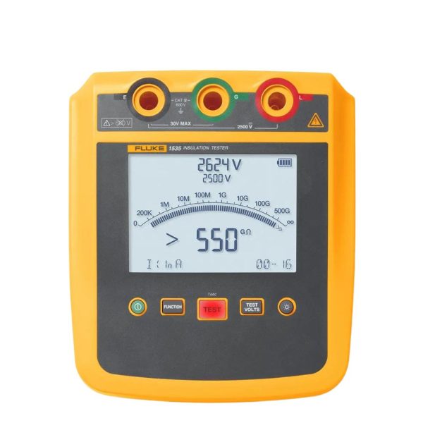 Máy đo điện trở cách điện Fluke 1535, đồng hồ đo điện trở cách điện kỹ thuật số Fluke-1535, Fluke 1535 Megometer and Insulation Resistance Tester