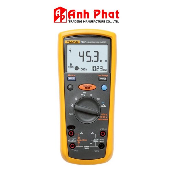 Máy đo điện trở cách điện đa năng Fluke 1577, Đồng hồ vạn năng đo điện trở cách điện Fluke-1577, Fluke 1577 Insulation Multimeter