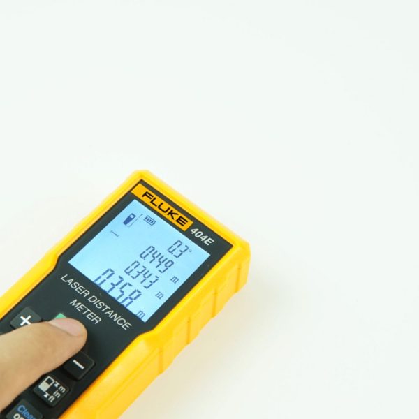 Máy đo khoảng cách laser FLUKE 404E (40m) cầm tay Máy đo khoảng cách bằng laser Fluke 404E, thước đo laser FLUKE-404E, Fluke 404E Laser Distance Meter
