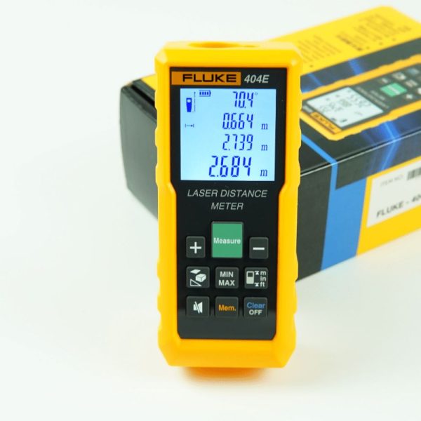 Máy đo khoảng cách laser FLUKE 404E (40m) cầm tay Máy đo khoảng cách bằng laser Fluke 404E, thước đo laser FLUKE-404E, Fluke 404E Laser Distance Meter