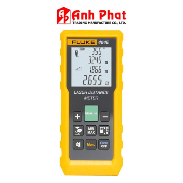 Máy đo khoảng cách laser FLUKE 404E (40m) cầm tay Máy đo khoảng cách bằng laser Fluke 404E, thước đo laser FLUKE-404E, Fluke 404E Laser Distance Meter