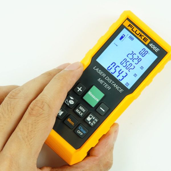 Máy đo khoảng cách bằng laser FLUKE 406E (60m) cầm tay Máy đo khoảng cách bằng laser Fluke 404E, thước đo laser FLUKE-404E, Fluke 406E Laser Distance Meter