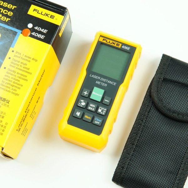Máy đo khoảng cách bằng laser FLUKE 406E (60m) cầm tay Máy đo khoảng cách bằng laser Fluke 404E, thước đo laser FLUKE-404E, Fluke 406E Laser Distance Meter