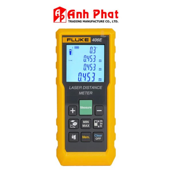 Máy đo khoảng cách bằng laser FLUKE 406E (60m) cầm tay Máy đo khoảng cách bằng laser Fluke 404E, thước đo laser FLUKE-404E, Fluke 406E Laser Distance Meter