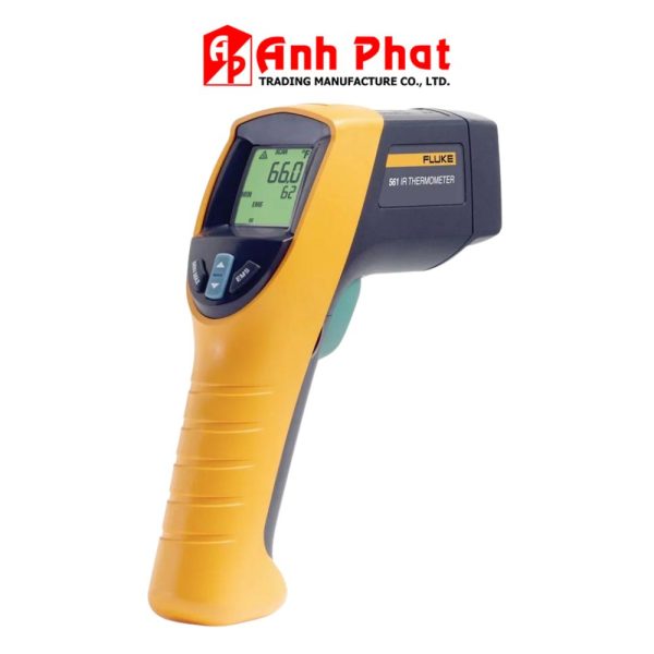 Máy đo nhiệt độ hồng ngoại FLUKE 561 HVAC (2 trong 1) Máy đo nhiệt độ hồng ngoại FLUKE 561 không tiếp xúc và tiếp xúc, Nhiệt kế hồng ngoại Fluke-561, Fluke 561 HVAC Infrared & Contact Thermometer