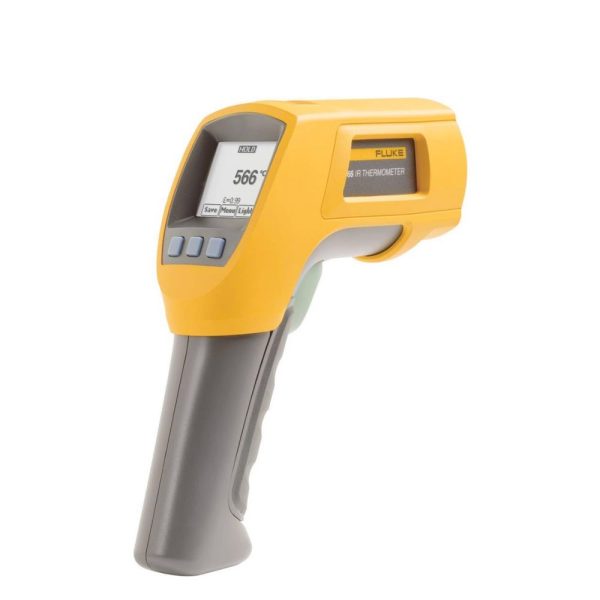 Máy đo nhiệt độ bằng hồng ngoại FLUKE 566 (2 trong 1) Máy đo nhiệt độ hồng ngoại FLUKE 566 không tiếp xúc và tiếp xúc, Nhiệt kế hồng ngoại Fluke-566, Fluke 566 Thermal Gun Infrared & Contact Thermometer