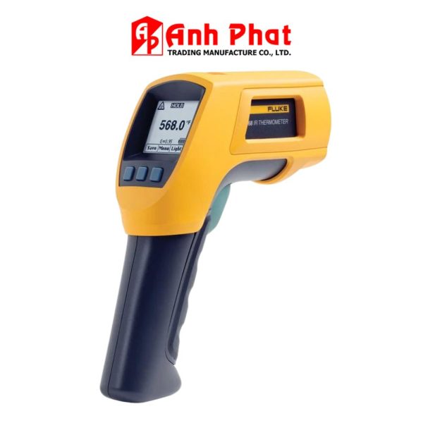 Máy đo nhiệt độ hồng ngoại FLUKE 568 không tiếp xúc và tiếp xúc, Nhiệt kế hồng ngoại Fluke-568, Fluke 568 Contact and Infrared (IR) Temperature Thermometer