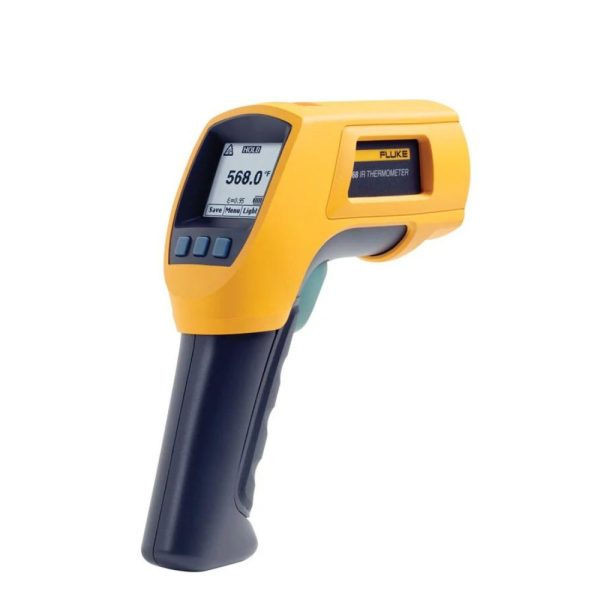 Máy đo nhiệt độ hồng ngoại FLUKE 568 không tiếp xúc và tiếp xúc, Nhiệt kế hồng ngoại Fluke-568, Fluke 568 Contact and Infrared (IR) Temperature Thermometer