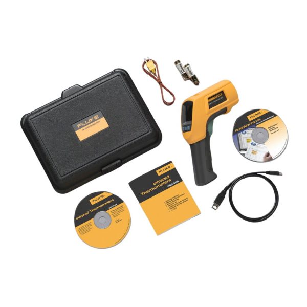Máy đo nhiệt độ hồng ngoại FLUKE 568 không tiếp xúc và tiếp xúc, Nhiệt kế hồng ngoại Fluke-568, Fluke 568 Contact and Infrared (IR) Temperature Thermometer