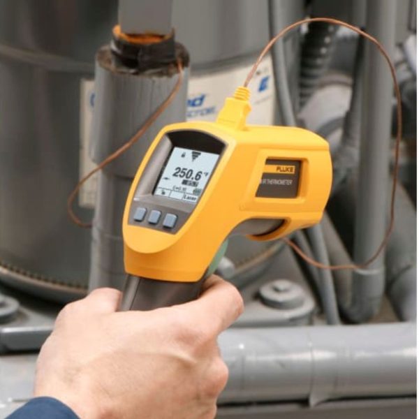Máy đo nhiệt độ hồng ngoại FLUKE 568 không tiếp xúc và tiếp xúc, Nhiệt kế hồng ngoại Fluke-568, Fluke 568 Contact and Infrared (IR) Temperature Thermometer