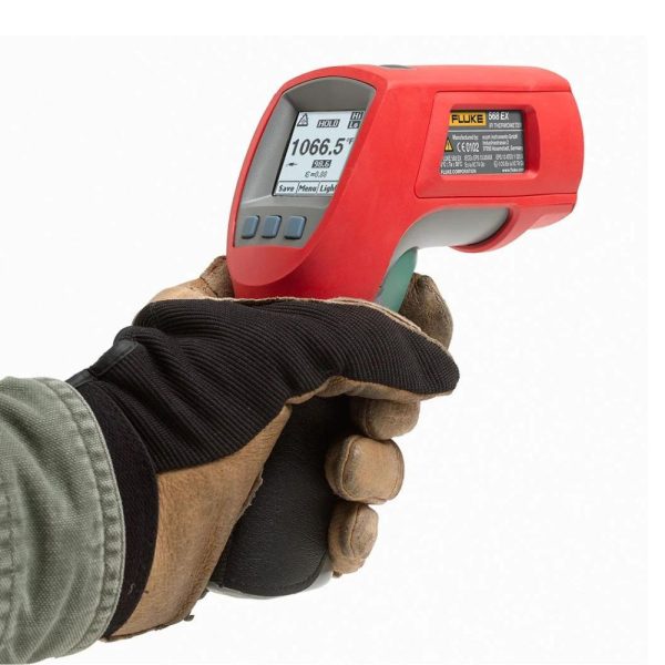 Máy đo nhiệt độ hồng ngoại FLUKE 568 Ex, Nhiệt kế hồng ngoại Fluke 568Ex, Fluke 568-Ex Intrinsically Safe Infrared Thermometer