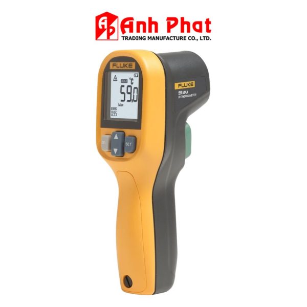 Máy đo nhiệt độ hồng ngoại Fluke 59 MAX không tiếp xúc, Nhiệt kế hồng ngoại Fluke 59 MAX, Fluke 59 MAX Infrared Thermometer