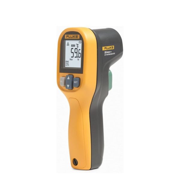 Máy đo nhiệt độ bằng hồng ngoại FLUKE 59 Max+ (59 Max Plus) Máy đo nhiệt độ bằng hồng ngoại Fluke 59 MAX Plus (59 Max+), Nhiệt kế hồng ngoại Fluke 59 Max+, Fluke-59 Max plus Infrared (IR) Temperature Thermometer