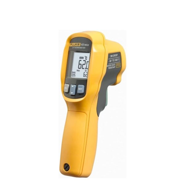 Máy đo nhiệt độ hồng ngoại FLUKE 62 MAX không tiếp xúc, Nhiệt kế hồng ngoại Fluke-62-MAX, Fluke 62 MAX Infrared (IR) Thermometer