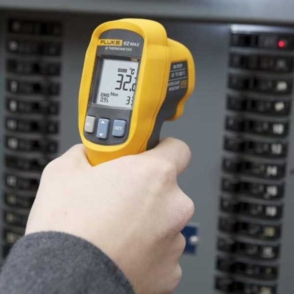 Máy đo nhiệt độ hồng ngoại FLUKE 62 MAX không tiếp xúc, Nhiệt kế hồng ngoại Fluke-62-MAX, Fluke 62 MAX Infrared (IR) Thermometer