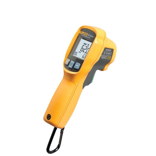 Máy đo nhiệt độ hồng ngoại FLUKE 62 MAX Plus (62 MAX+) Máy đo nhiệt độ hồng ngoại FLUKE 62 MAX Plus (62 MAX+), Nhiệt kế điện tử hồng ngoại Fluke 62-MAX-Plus (62 MAX+), Fluke 62 MAX+ Infrared (IR) Temperature Thermometer