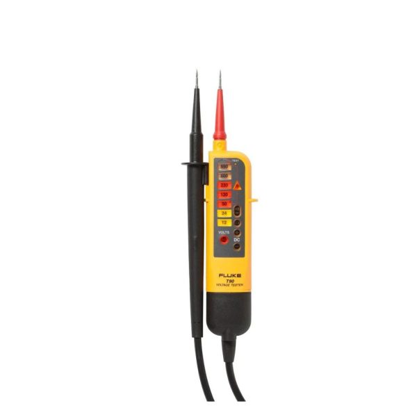 Máy đo điện áp và kiểm tra thông mạch FLUKE T90 (690V) Máy kiểm tra điện áp và thông mạch Fluke T90, Thiết bị kiểm tra dòng điện AC/DC và đo thông mạch Fluke-T90, Fluke T90 Two-pole Voltage and Continuity Electrical Tester