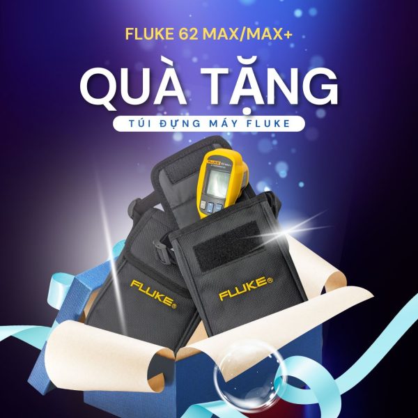 Tặng túi đựng máy Fluke 62 max và 62 max+