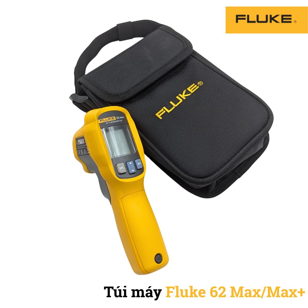 Máy đo nhiệt độ hồng ngoại FLUKE 62 MAX cầm tay Tặng túi đựng máy Fluke 62 max và 62 max+