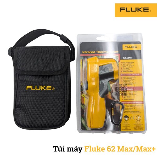 Máy đo nhiệt độ hồng ngoại FLUKE 62 MAX Plus (62 MAX+) Tặng túi đựng máy Fluke 62 max và 62 max+