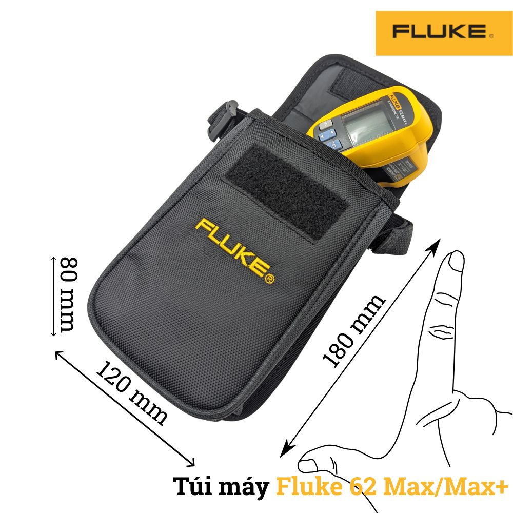 Máy đo nhiệt độ hồng ngoại FLUKE 62 MAX Plus (62 MAX+) Tặng túi đựng máy Fluke 62 max và 62 max+