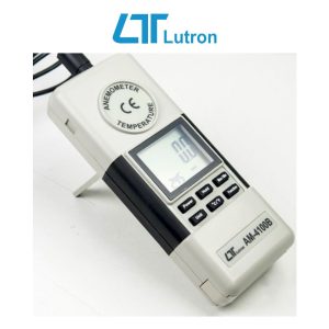 Máy đo tốc độ gió và nhiệt độ môi trường LUTRON AM-4100B, Thiết bị đo tốc độ gió và nhiệt độ môi trường Lutron AM 4100B, Lutron AM4100B Anemometer 2 in 1 (Type K thermometer, separate probe)