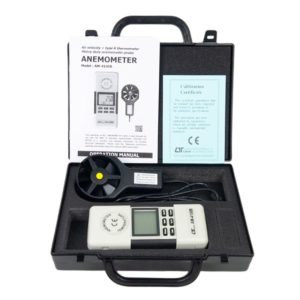 Máy đo tốc độ gió và nhiệt độ môi trường LUTRON AM-4100B, Thiết bị đo tốc độ gió và nhiệt độ môi trường Lutron AM 4100B, Lutron AM4100B Anemometer 2 in 1 (Type K thermometer, separate probe)