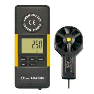 Máy đo tốc độ gió và nhiệt độ môi trường LUTRON AM-4100G, Thiết bị đo gió và nhiệt độ LUTRON AM 4100G, LUTRON AM4100G Anemometer and Temperature Meters