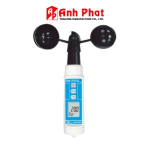 Máy đo tốc độ gió và lưu lượng gió LUTRON AM-4221, máy đo gió 3 cốc xoay LUTRON AM-4221, Lutron AM-4221 Cup Type Anemometer With Temperature