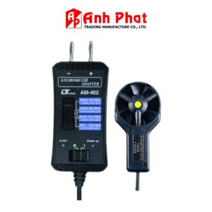 Thiết bị đo tốc độ gió Lutron AM-402 gắn đồng hồ vạn năng, Bộ chuyển đổi máy đo gió Lutron AM 402 kết hợp với dòng máy DMM 200 MV, Lutron AM402 Anemometer Adapter