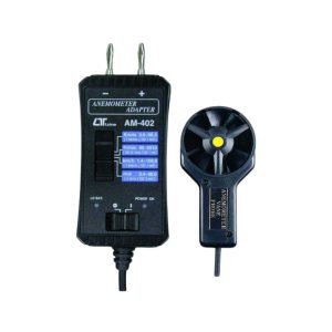Thiết bị đo tốc độ gió Lutron AM-402 gắn đồng hồ vạn năng, Bộ chuyển đổi máy đo gió Lutron AM 402 kết hợp với dòng máy DMM 200 MV, Lutron AM402 Anemometer Adapter