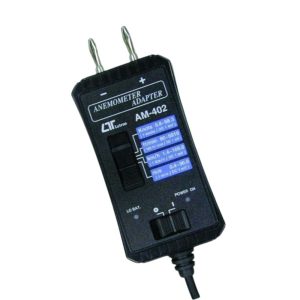 Thiết bị đo tốc độ gió Lutron AM-402 gắn đồng hồ vạn năng, Bộ chuyển đổi máy đo gió Lutron AM 402 kết hợp với dòng máy DMM 200 MV, Lutron AM402 Anemometer Adapter