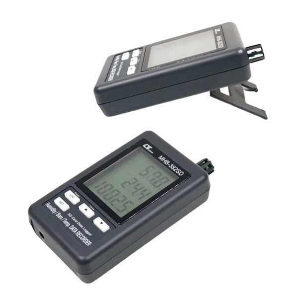 Máy đo áp suất - nhiệt độ và độ ẩm LUTRON MHB-382SD, Máy ghi dữ liệu mội trường LUTRON MHB-382SD, Real Time Data Logger LUTRON MHB-382SD